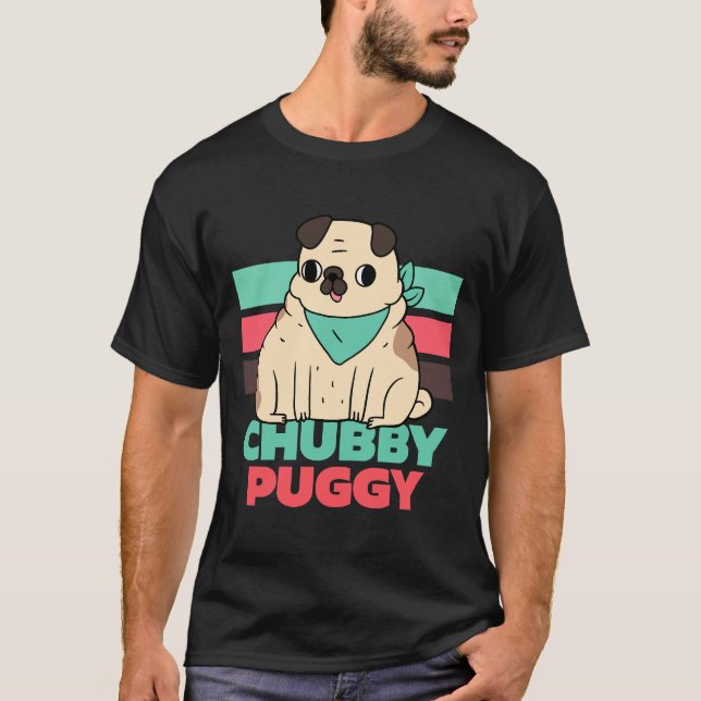 Camiseta Pug Cachorrinho 131 (Frente)