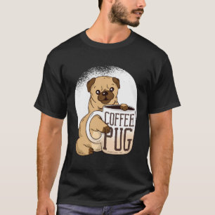 Camiseta Pug Café Suado