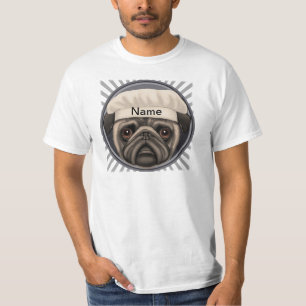 Camiseta Pug Chef T-Shirt