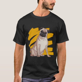 Camiseta Pug Cromático