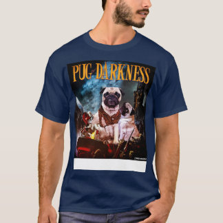 Camiseta Pug da escuridão