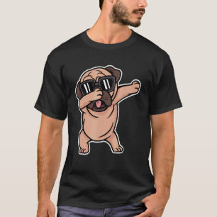Camiseta Pug Dabbing