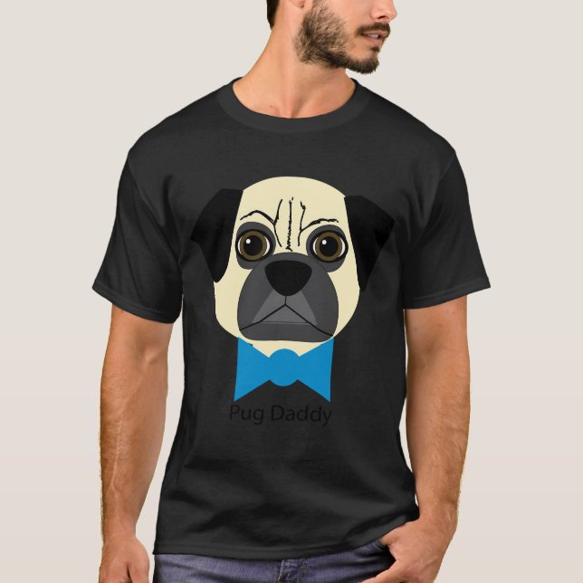 Camiseta Pug Daddy (Frente)