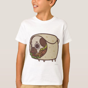 Camiseta Pug do Burrito