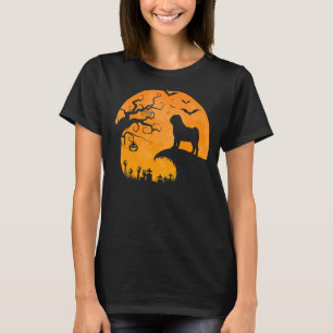 Camiseta Pug Dog Moon Howe No Dia Da Figurança Do Dia Das B