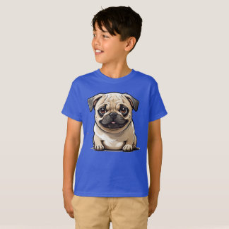Camiseta Pug Dog: Pug Joyful Moments