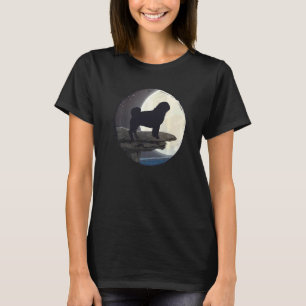 Camiseta Pug Dog Retro
