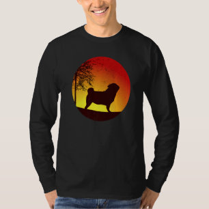 Camiseta Pug Dog Retro 11