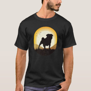 Camiseta Pug Dog Retro 6