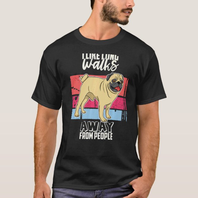 Camiseta Pug Dog Vintage 58 (Frente)