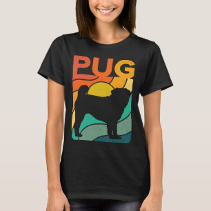 Camiseta Pug Dog Vintage Gift Pet Lover Classic T-Shirt 521