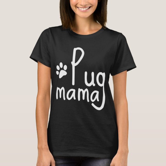 Camiseta Pug Duplo Pássaro (Frente)