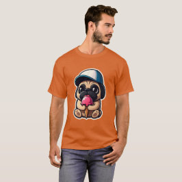 CAMISETA PUG EATING SORVETE 6