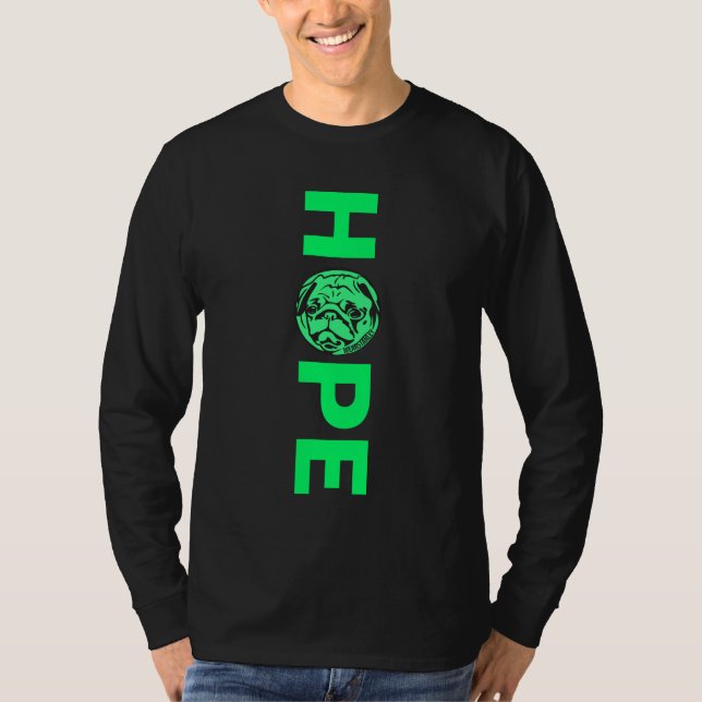CAMISETA PUG - ESPERANÇA (Frente)