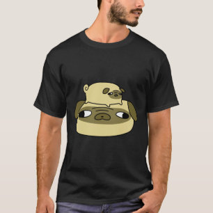 Camiseta Pug Face and Little Pug Classic T-Shirt 218