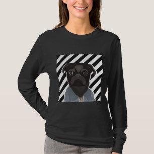 Camiseta Pug Face Engraçado Cachorro Que Sobreviveu À Camis