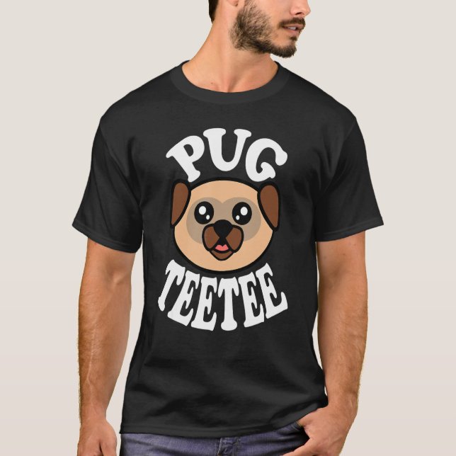 Camiseta Pug Fofo Teetee (Frente)