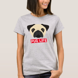 Camiseta Pug Life
