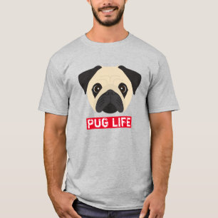Camiseta Pug Life