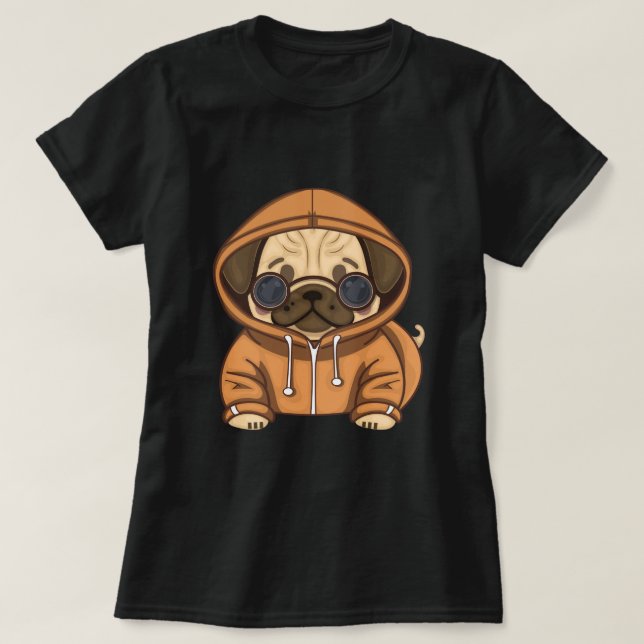 Camiseta Pug Life Women's T-Shirt (Frente do Design)