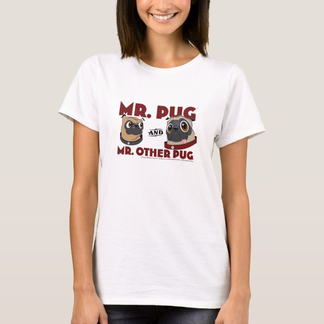Camiseta Pug Long Sleeve (Frente)