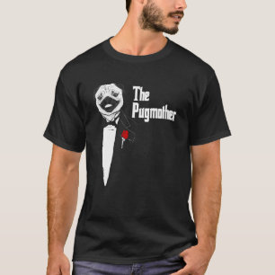 Camiseta Pug Mãe A Pugma O Cachorro Mãe Pug Mamãe