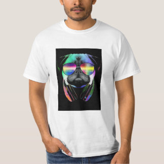 Camiseta Pug Music