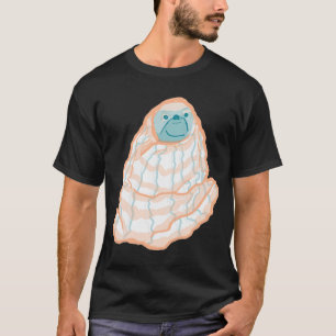 Camiseta Pug na Manta Cachorro Engraçado