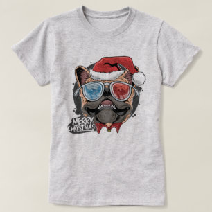 Camiseta Pug Natal