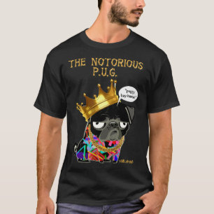 Camiseta pug notório 218
