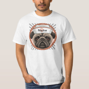 Camiseta Pug Nurse T-Shirt
