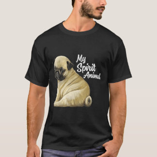 Camiseta Pug Oferece Aguardente Animal Pug Lover Engraçado