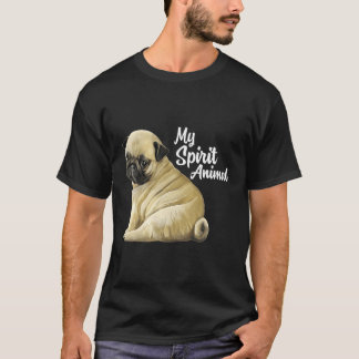 Camiseta Pug Oferece Aguardente Animal Pug Lover Engraçado