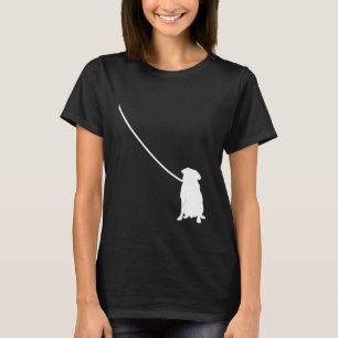 Camiseta Pug on a Leash Dog Mãe Pai Pet Cubo Puppy
