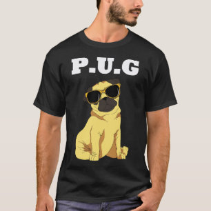 Camiseta Pug P.U.G Pug Lover Dog Pug Puppy Dog Classe Mestr