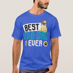 Camiseta Pug Pai Dosagem Para Animais Pug