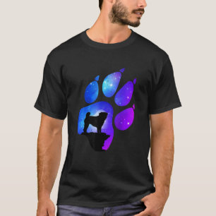 Camiseta Pug Paw Dog Mãe Pai
