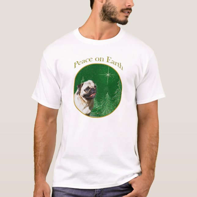 Camiseta Pug Peace (Frente)