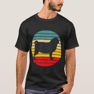Camiseta Pug Pôr do Sol Retrô