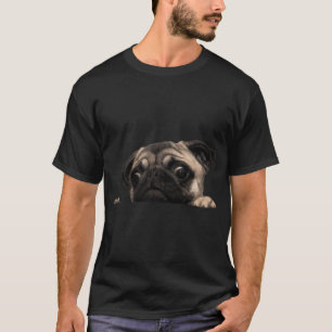 Camiseta Pug Preocupado