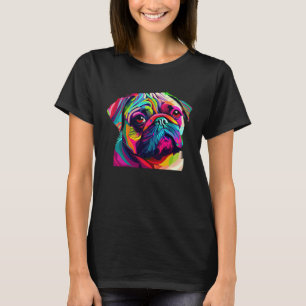 Camiseta Pug Pug Pop Pug Fofo