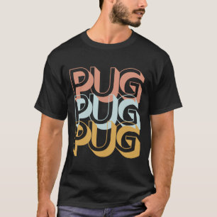 Camiseta Pug Pug Pug 388
