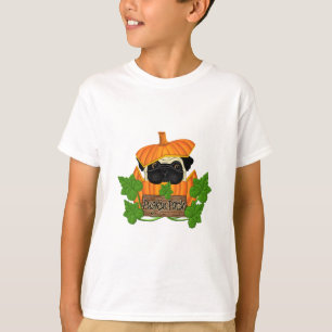 Camiseta Pug Pumpkin Patch
