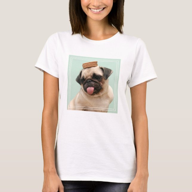 Camiseta Pug Quer Tratamentos (Frente)