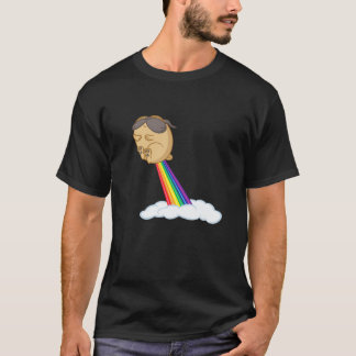 Camiseta Pug Rainbow Fart