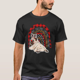 Camiseta Pug Rena de Natal Papai Noel Cachorro Pai Mãe Meni