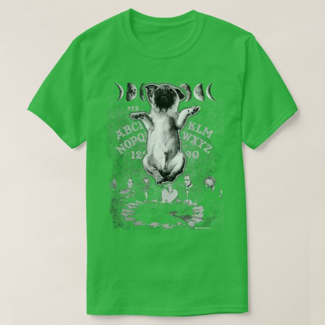 Camiseta Pug Seance (Frente do Design)