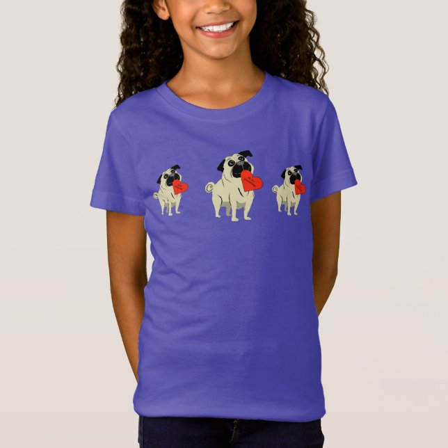 Camiseta Pug seja meu namorado (Frente)