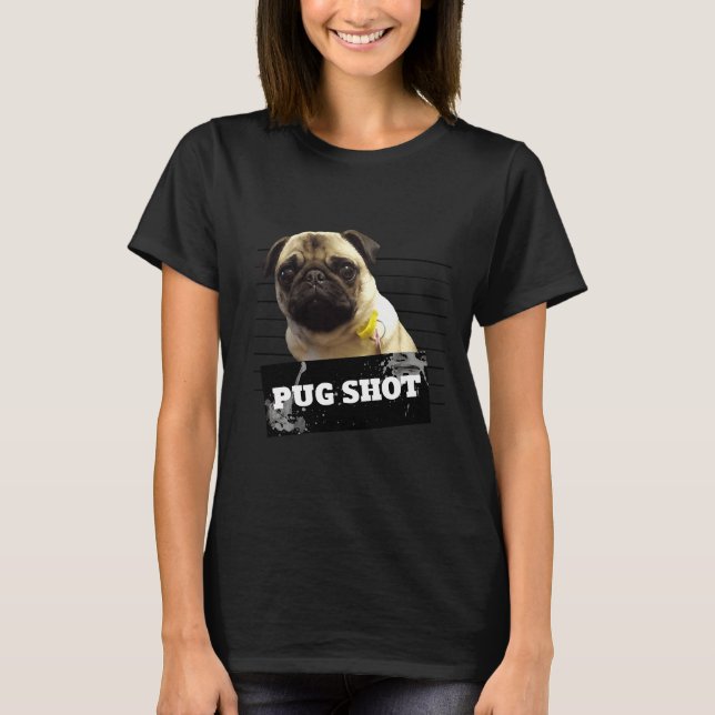 Camiseta Pug Shot Essential Shirt 372 (Frente)