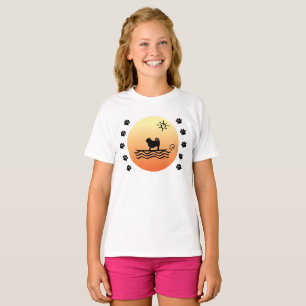 Camiseta Pug Surf T-Shirt